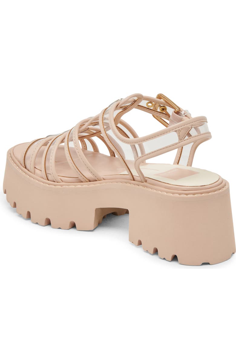 Dolce Vita Latice Strappy Sandal, Alternate, color, Crystal Vinyl