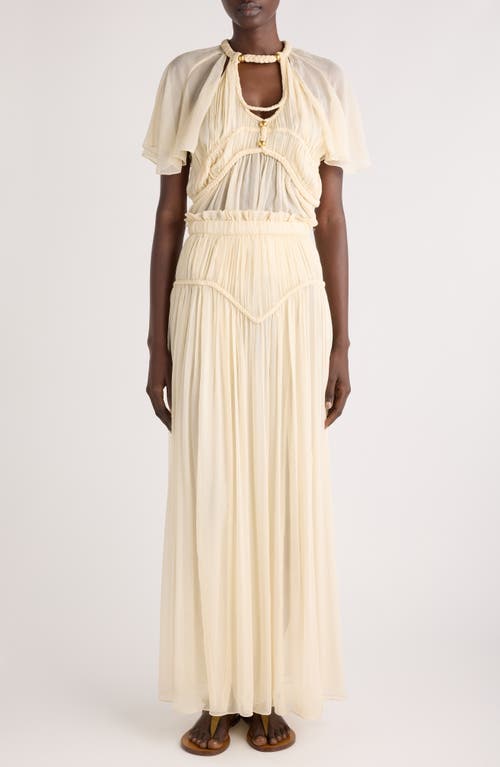 ISABEL MARANT ISABEL MARANT ROSALINE SILK GAUZE TOP