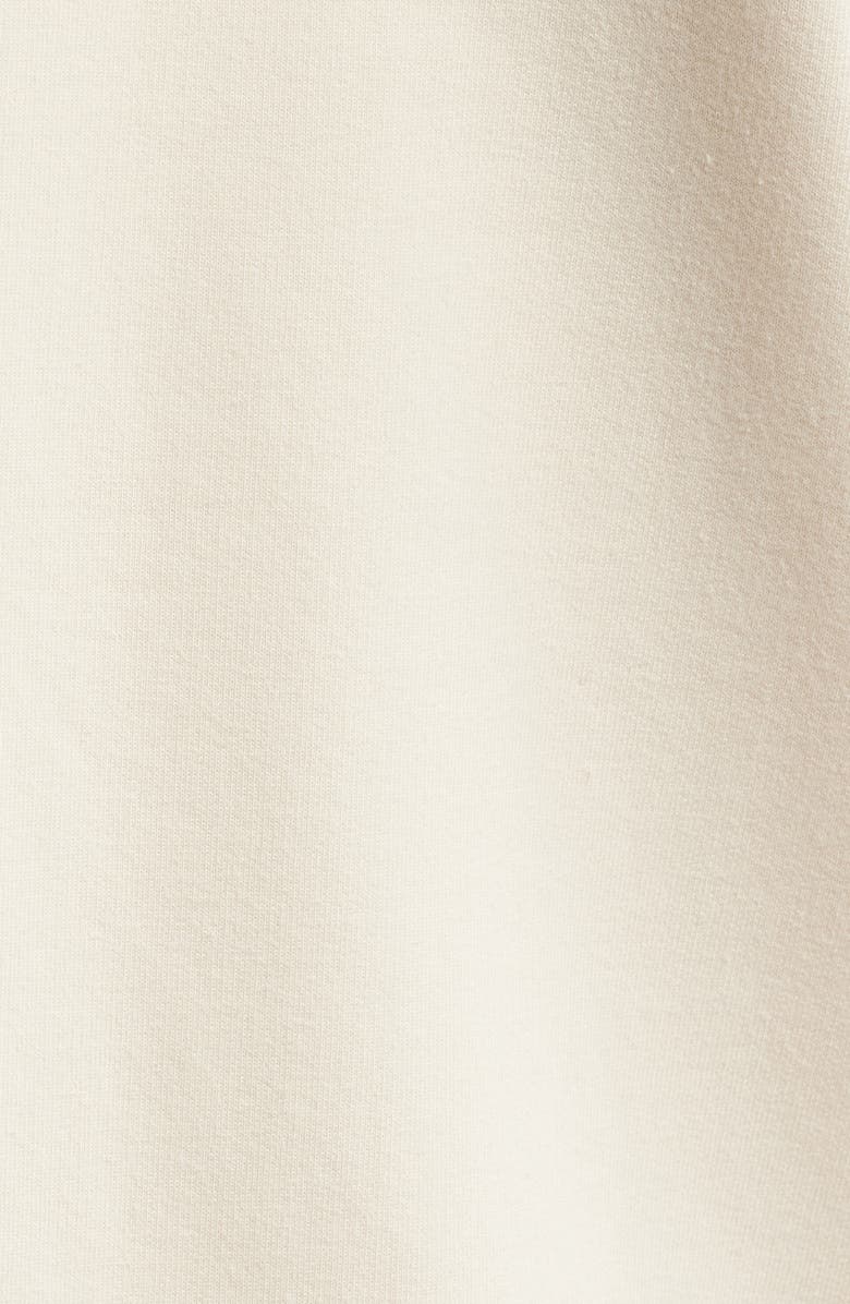 Anne Klein Double Breasted French Terry Jacket, Alternate, color, Soft Latte