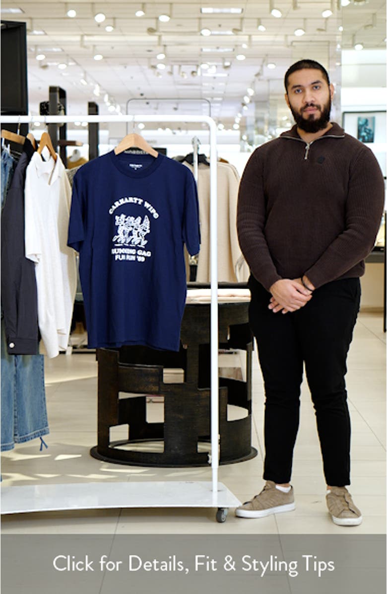 Fun Run Organic Cotton Graphic T-Shirt, sales video thumbnail