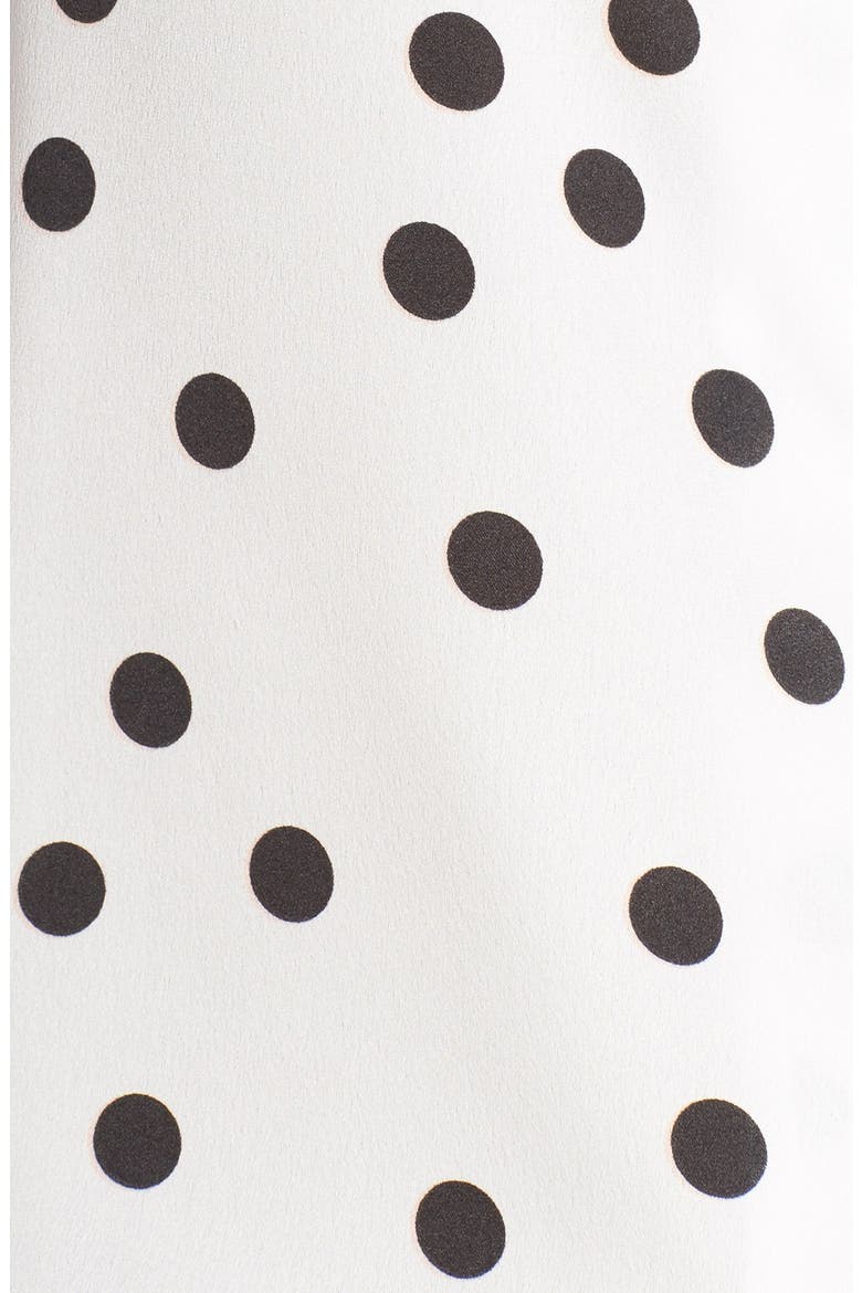 kate spade new york satin short pajamas, Alternate, color, SHADOW DOT