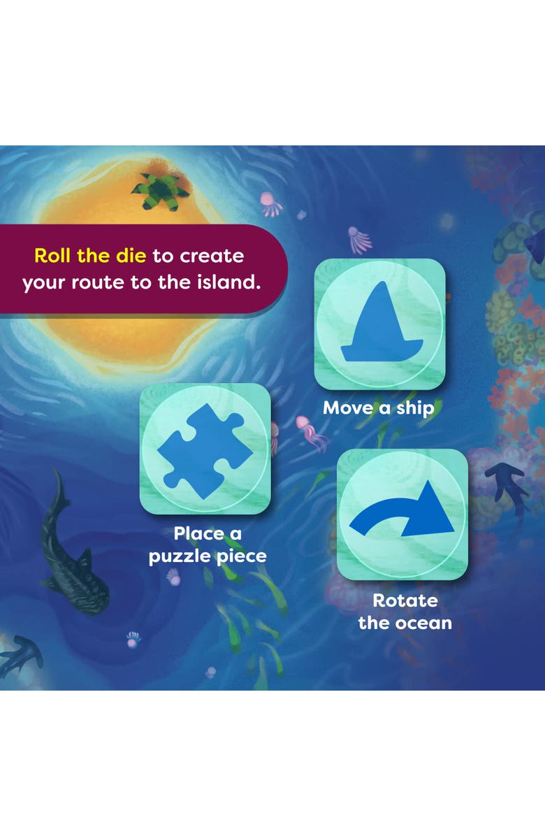 HABA Game Meets Puzzle - Ocean Twist, Kids Board Game, Alternate, color, Blue Multi