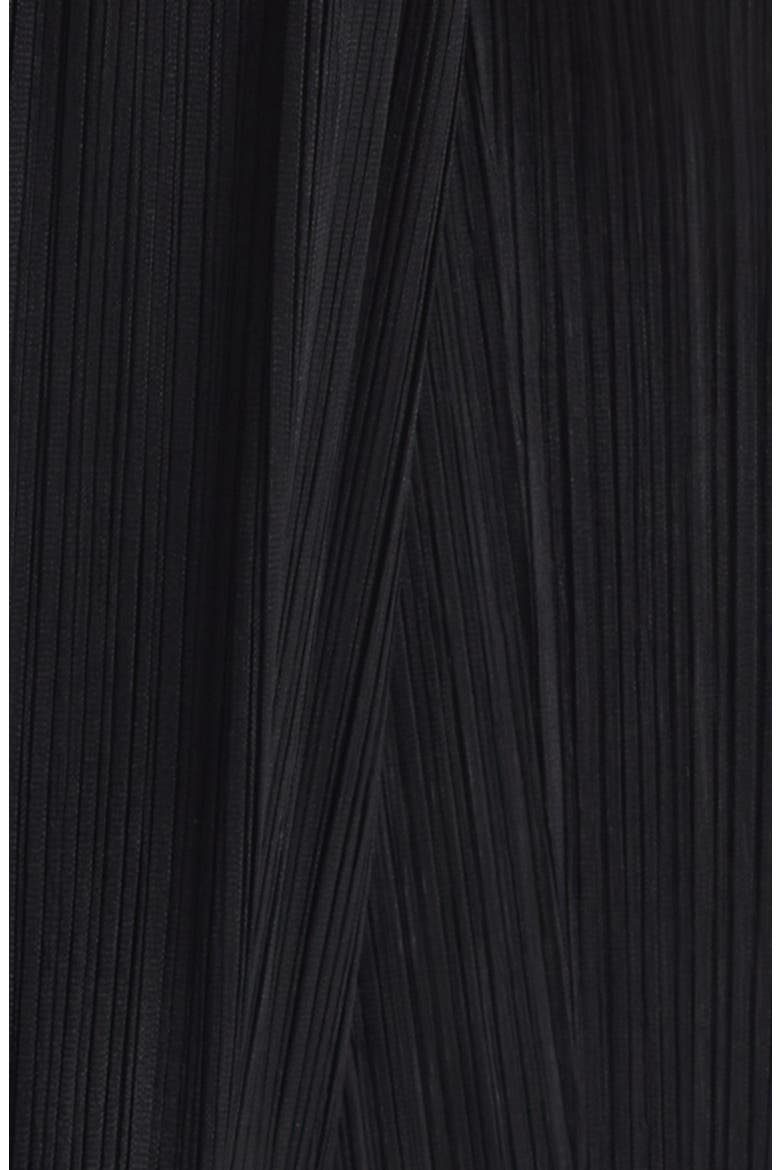 Monthly Color February Pleated Straight Leg Pants, Alternate, color, BLACK