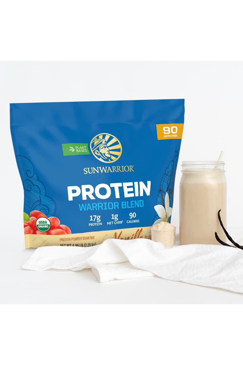 Organic Warrior Blend Protein Powder, Vanilla, 2.25kg, Alternate, color, No Color