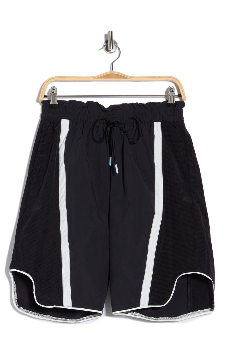Free People Champ Is Here Shorts, Alternate, color, Black