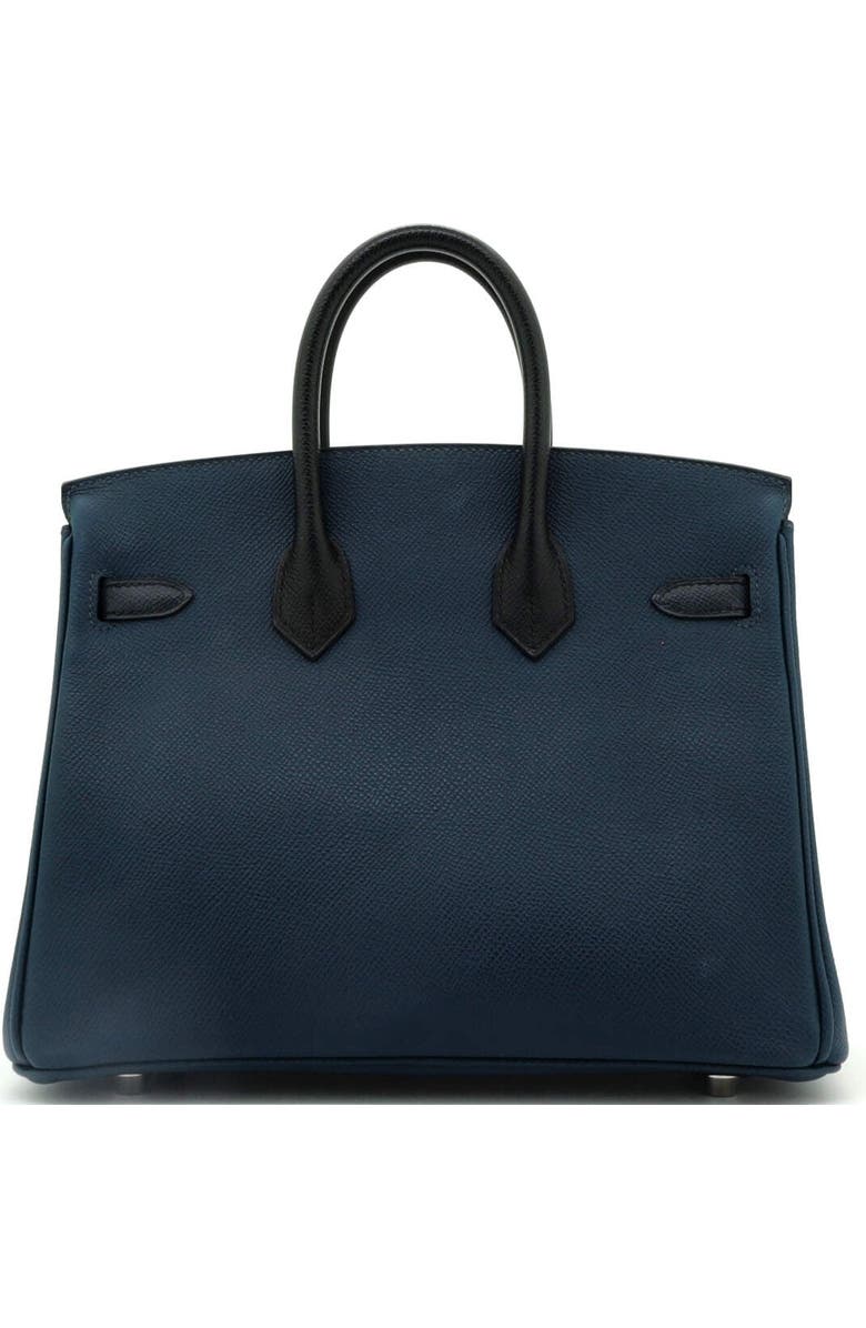 Pre-Owned Hermes Birkin Handbag Tricolor Epsom with Palladium Hardware 25, Alternate, color,