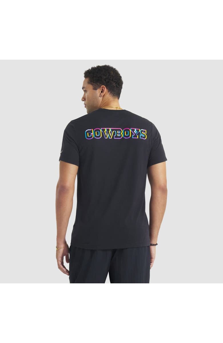 Nike Men's Nike Black Dallas Cowboys 2025 NFL Crucial Catch Tri-Blend Dri-FIT T-Shirt, Alternate, color, Black