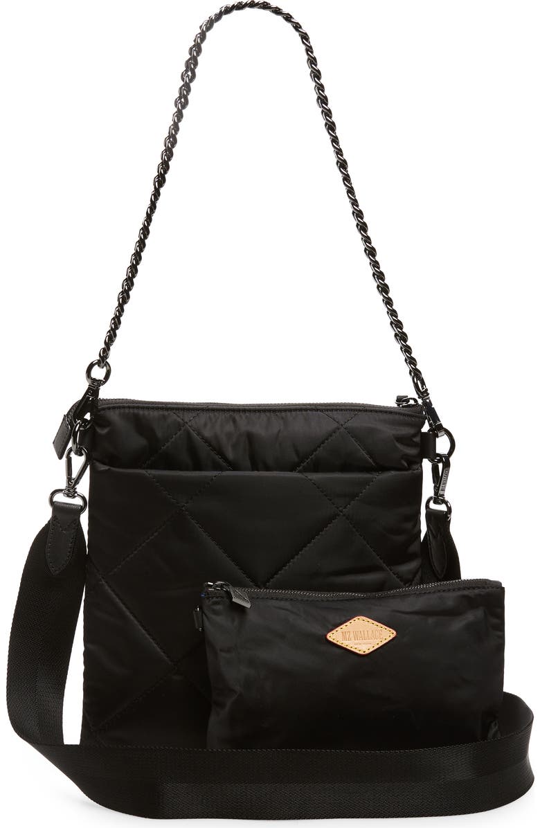 MZ Wallace Madison Quilted Crossbody Bag, Alternate, color,