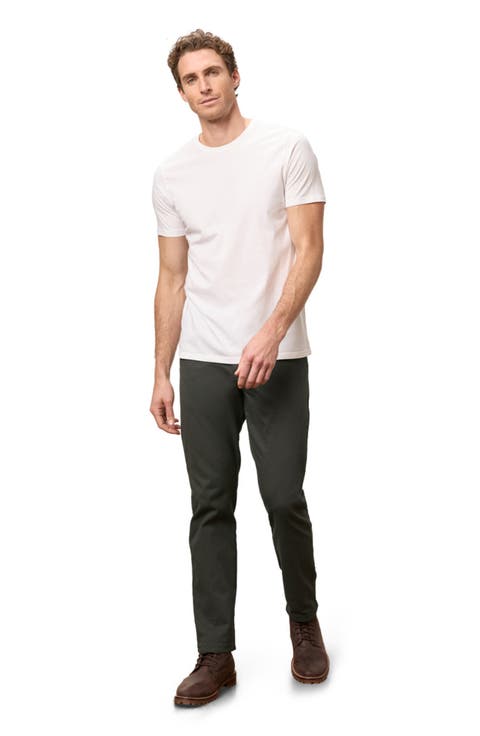 Organic Cotton Stretch Twill 5-Pocket Pant