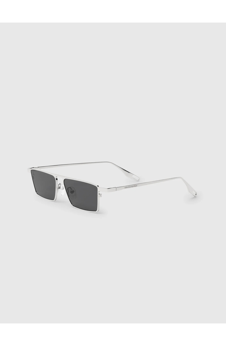 Manière De Voir Palais Aviator Sunglasses, Main, color, Silver