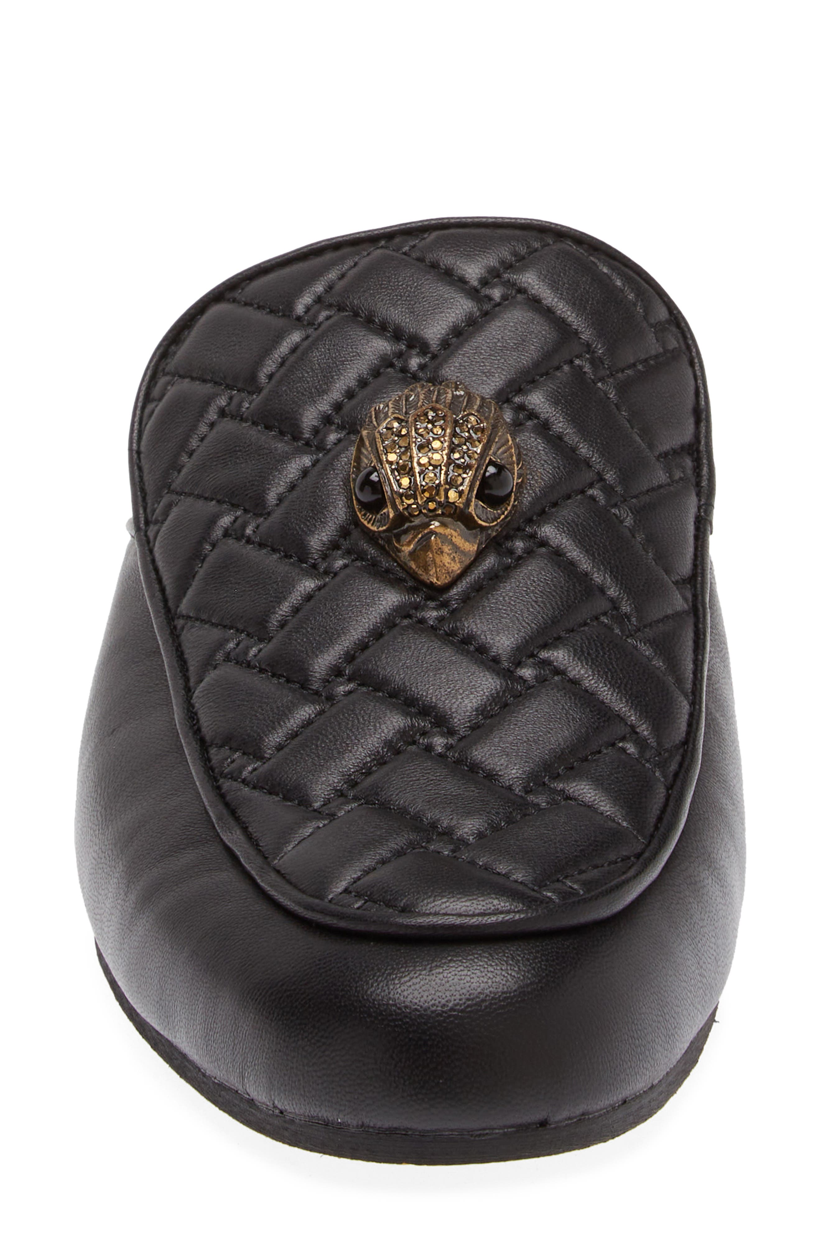 Holly Eagle Quilted Mule, Alternate, color, BLK/OTHER