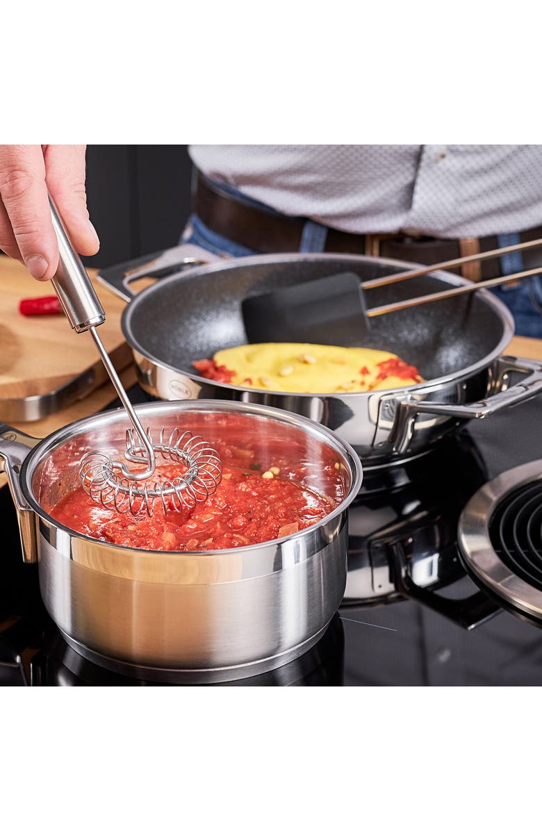 Rosle Stainless Steel & Silicone Flexible Spatula, 12-Inch, Alternate, color,