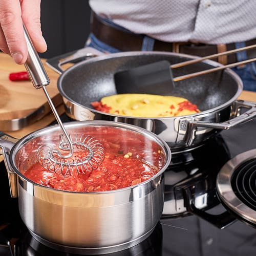 Rosle Stainless Steel & Silicone Flexible Spatula, 12-inch
