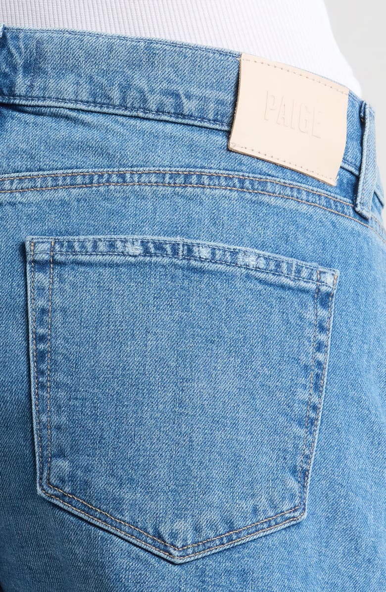 PAIGE Dylan Distressed Cutoff Denim Shorts, Alternate, color, Dancequeen