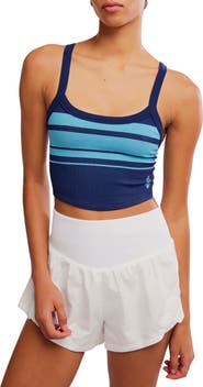 Free People FP Movement All Clear Stripe Camisole