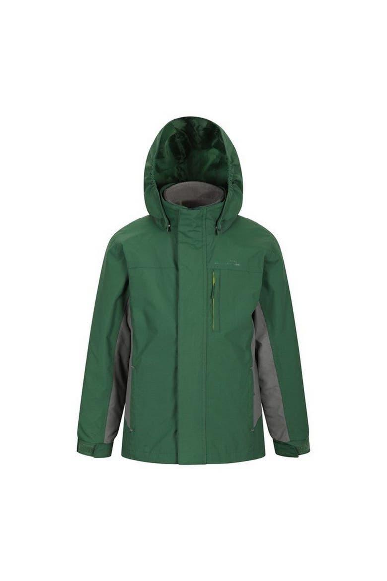 Childrens/Kids Cannonball 3 in 1 Waterproof Jacket, Main, color, Khaki