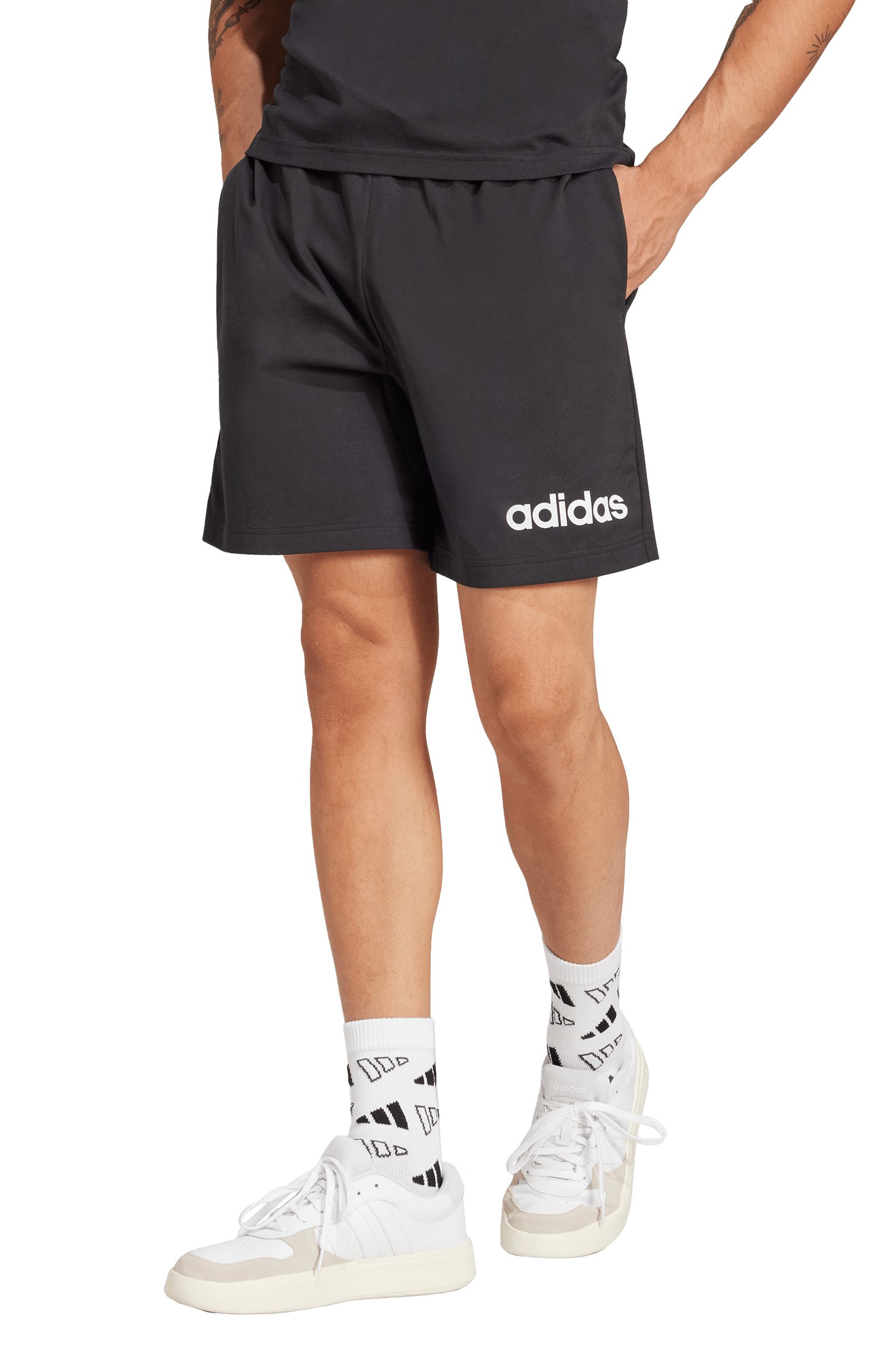 adidas Essentials Linear Single Jersey Shorts