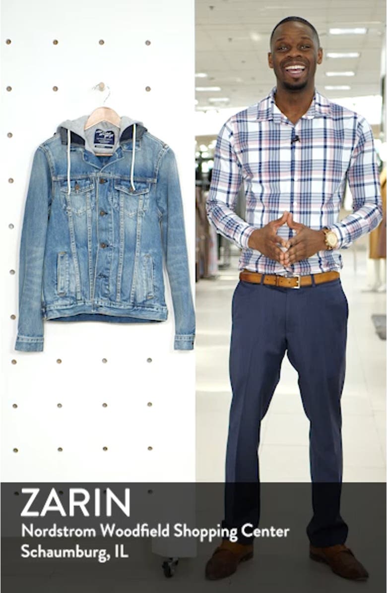 Amsterdam Blauw Hooded Trucker Jacket, sales video thumbnail