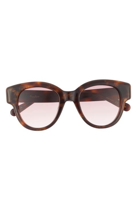 49mm Novelty Round Sunglasses