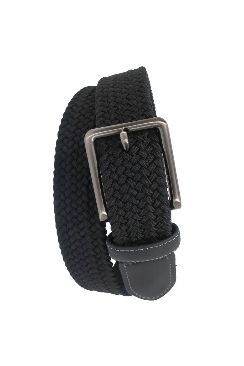 Golf Woven Stretch Belt, Alternate, color, Black