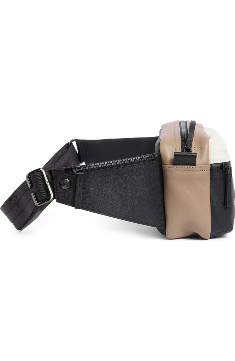 Longchamp 3D Sport Leather Belt Bag, Alternate, color, Mink