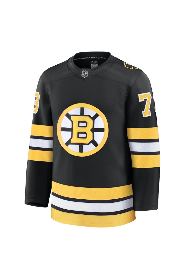 Men's Fanatics Charlie McAvoy Black Boston Bruins Home Premium Player Jersey, Alternate, color, Black