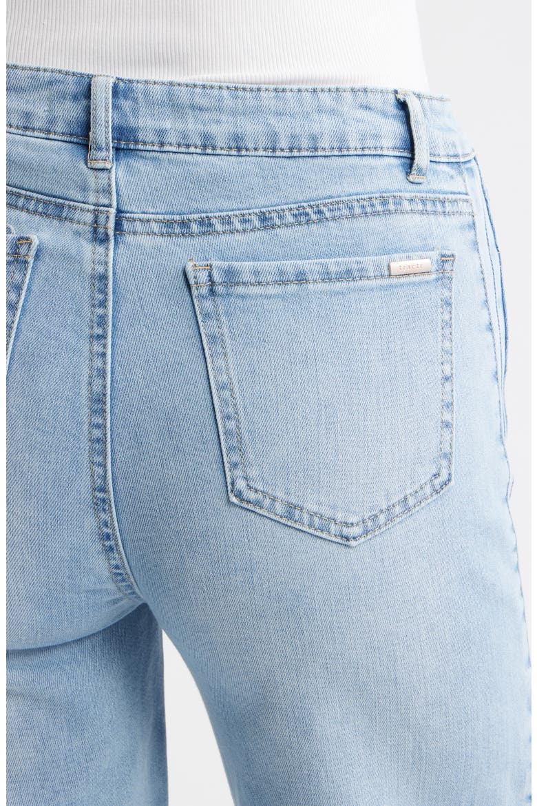 Raw Hem Wide Leg Jeans, Alternate, color, LIGHT INDIGO