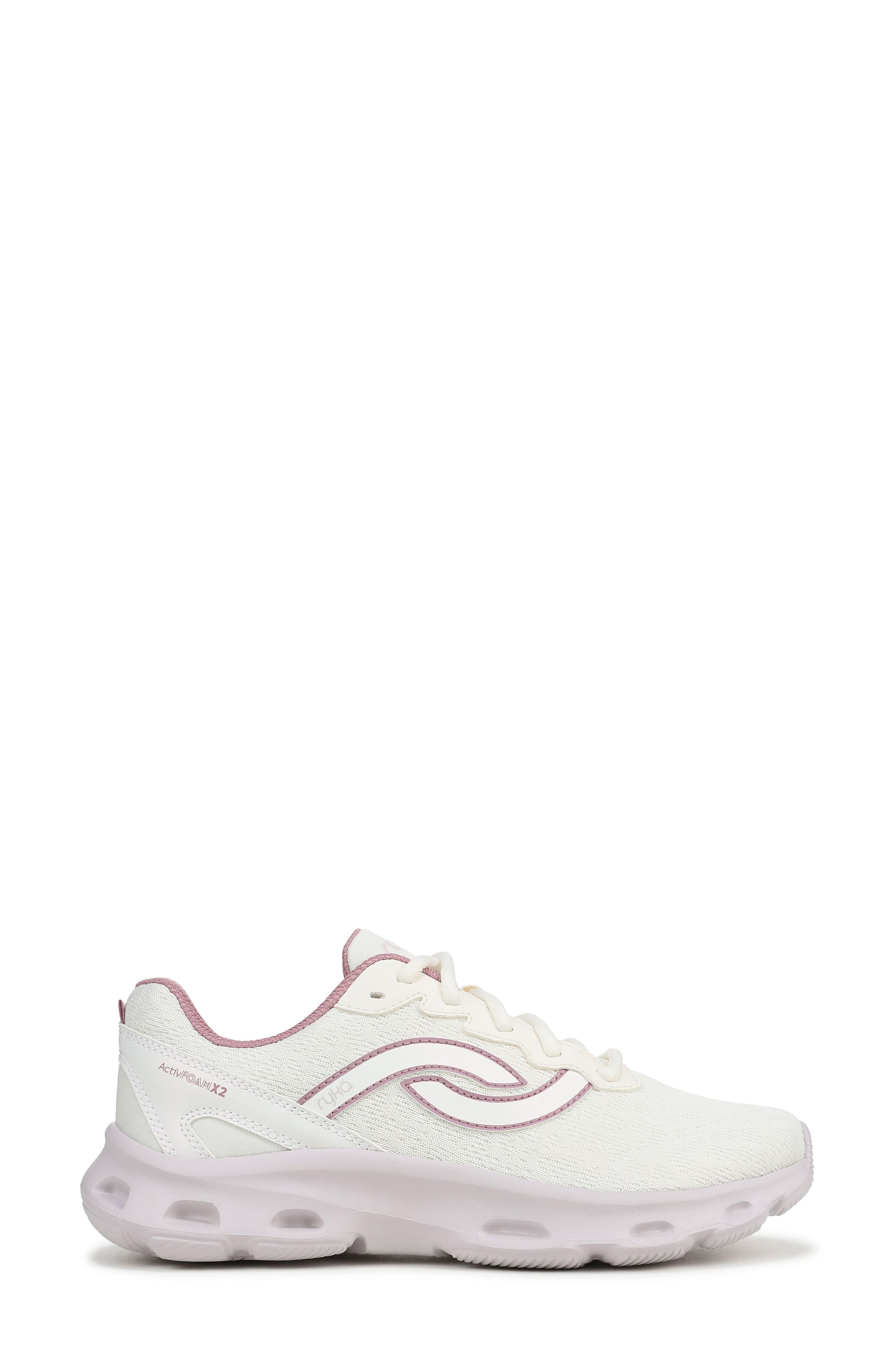 Rykä Activfoam X2 Walking Shoe - Wide Width Available, Alternate, color, Egret White