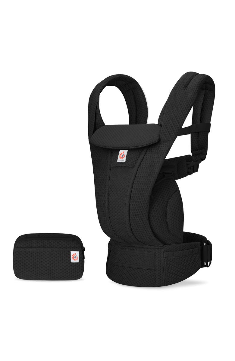 ERGObaby Omni Deluxe Baby Carrier, Alternate, color, Onyx Black