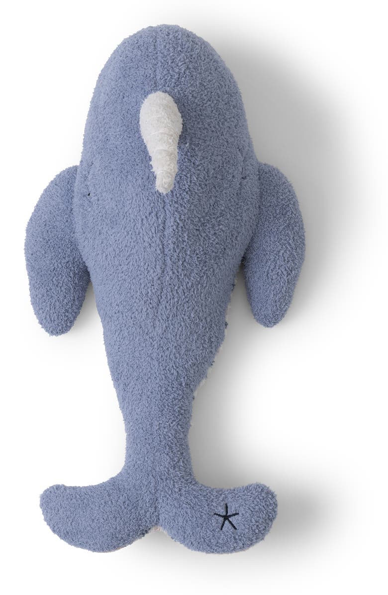 Barefoot Dreams<sup>®</sup> CozyChic<sup>®</sup> Narwhal Buddie Stuffed Animal, Alternate, color, Ocean Air Multi