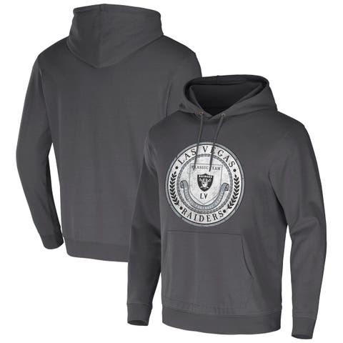Men's NFL x Darius Rucker Collection by Fanatics Black Las Vegas Raiders Washed Pullover Hoodie