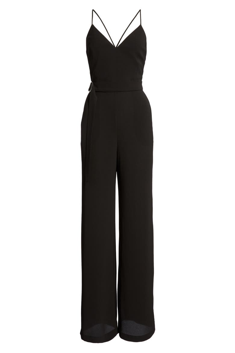 Davis Jumpsuit, Alternate, color, BLACK