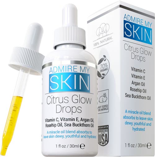 Admire My Skin Citrus Glow Drops Vitamin C Oil in Clear  product