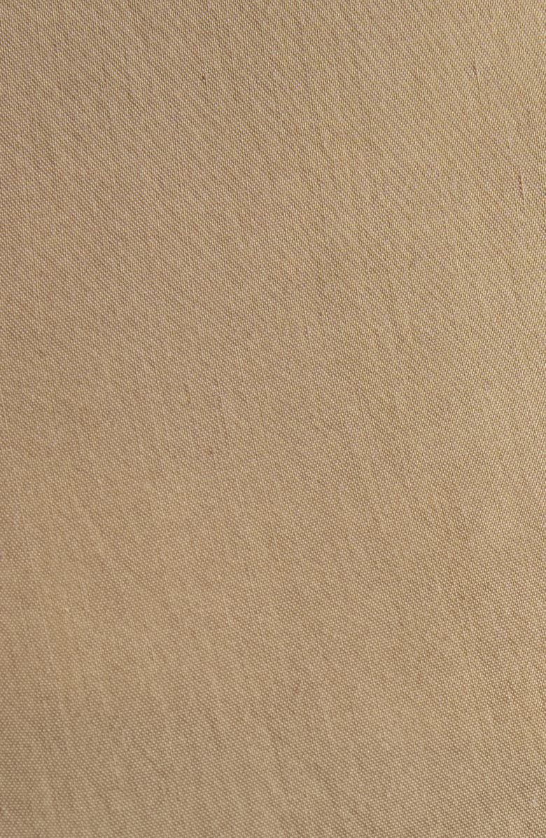 Isabel Marant Inaya High Waist Gathered Straight Leg Pants, Alternate, color, Khaki