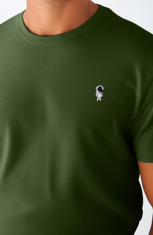 Dalix Astronaut Tee In Olive