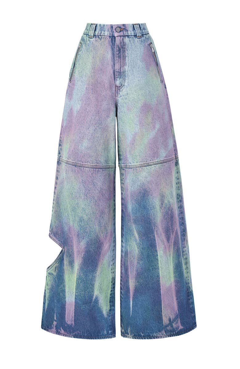 Untourage The Label LANI Tie Dye Trousers, Main, color, NO COLOR