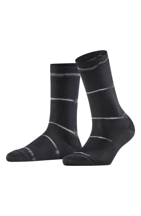 Wave Bond Organic Cotton Blend Crew Socks