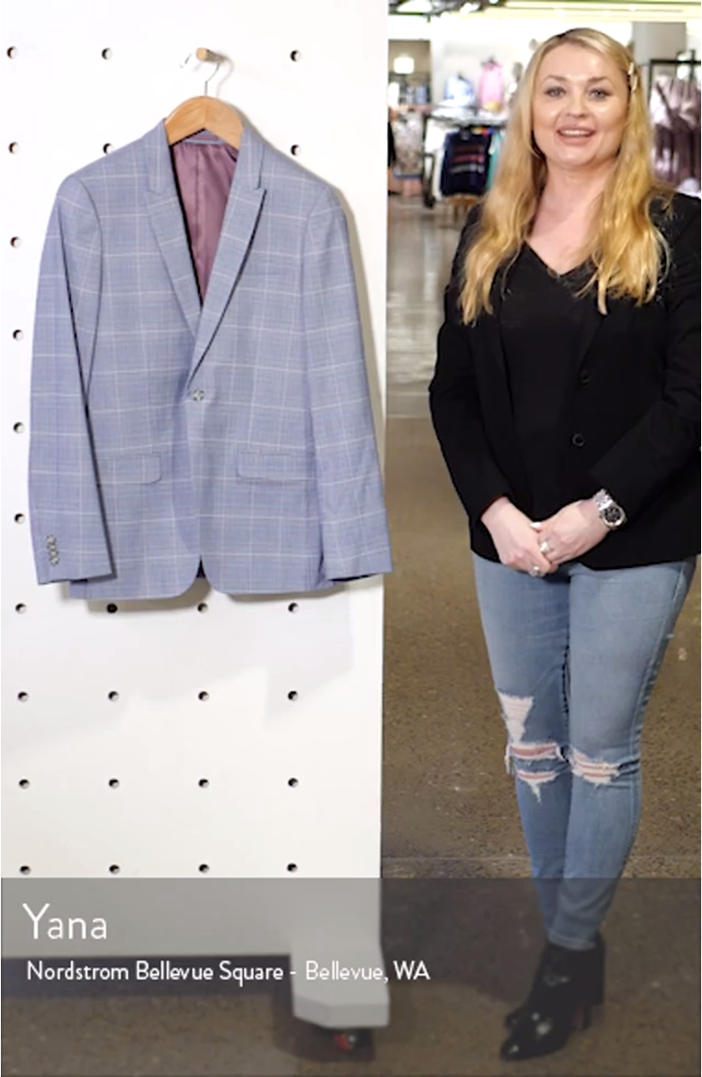 Skinny Fit Suit Jacket, sales video thumbnail