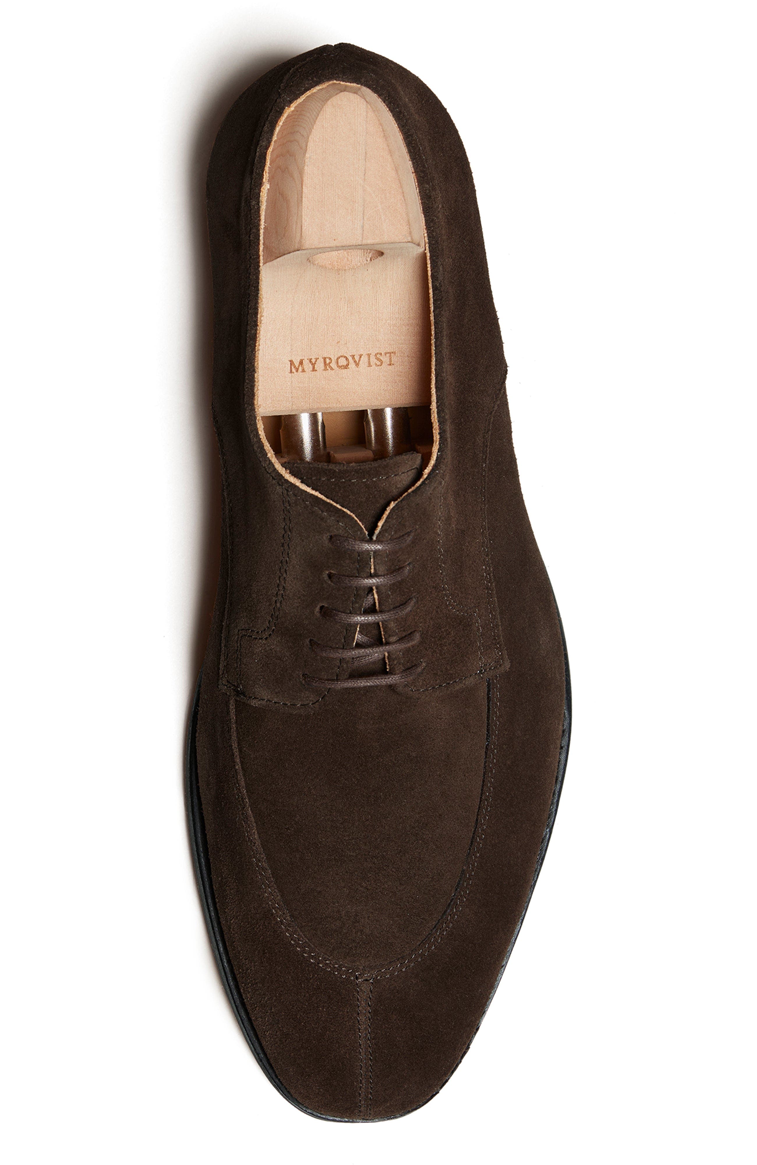 Myrqvist Norrmalm Derbys, Alternate, color, Dark Brown