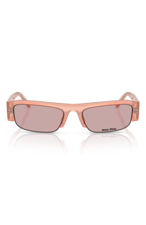 54mm Rectangular Sunglasses