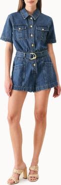 FREEMARKET Denim Romper