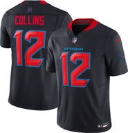Nike Men's Nike Nico Collins Navy Houston Texans Alternate 2 Vapor F.U.S.E. Limited Jersey