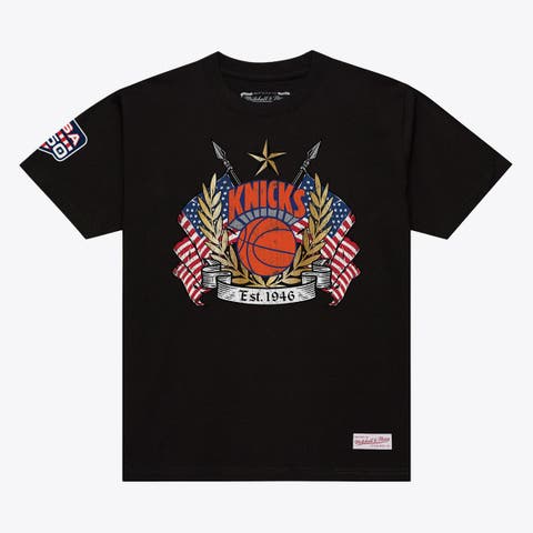 Men's Mitchell & Ness Black New York Knicks Allegiance T-Shirt