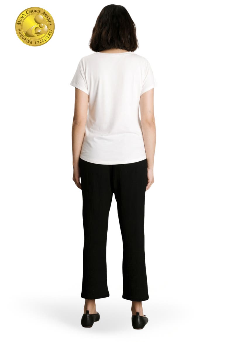 The Maternity & Nursing Tee, Alternate, color, White