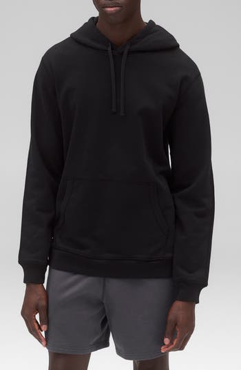 Reigning Champ Classic Lightweight Terry Hoodie In Black