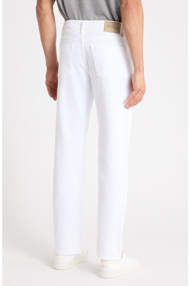 Ogden Straight Leg Jeans, Alternate, color, WHITE