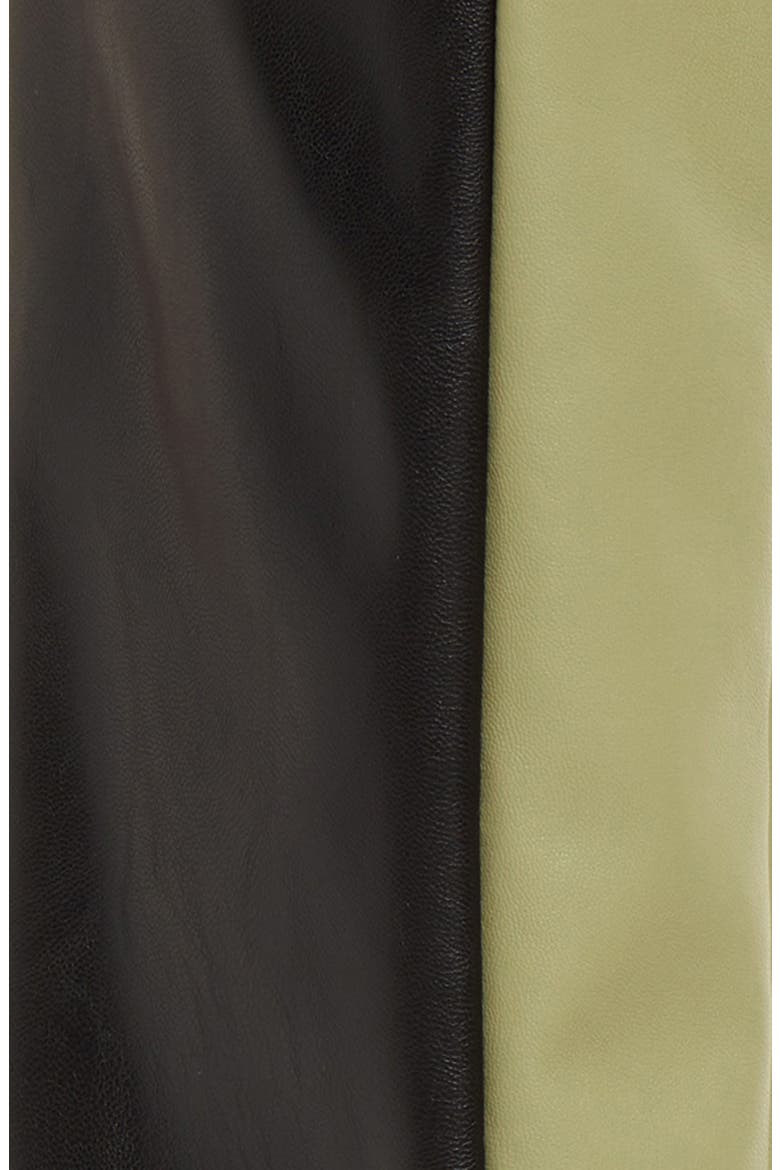 High Waist Faux Leather Pants, Alternate, color, BLACK