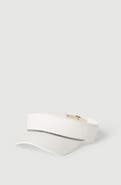Brunello Cucinelli Nylon visor with shiny band