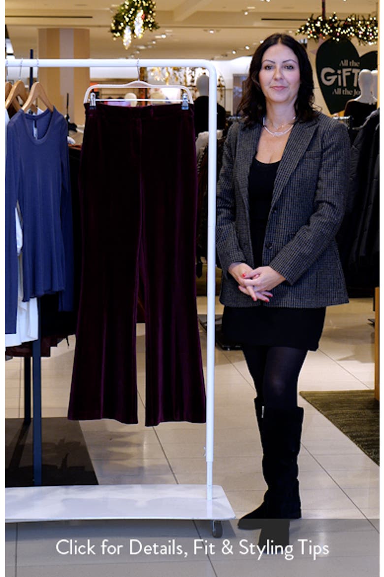 Velvet Flare Pants video