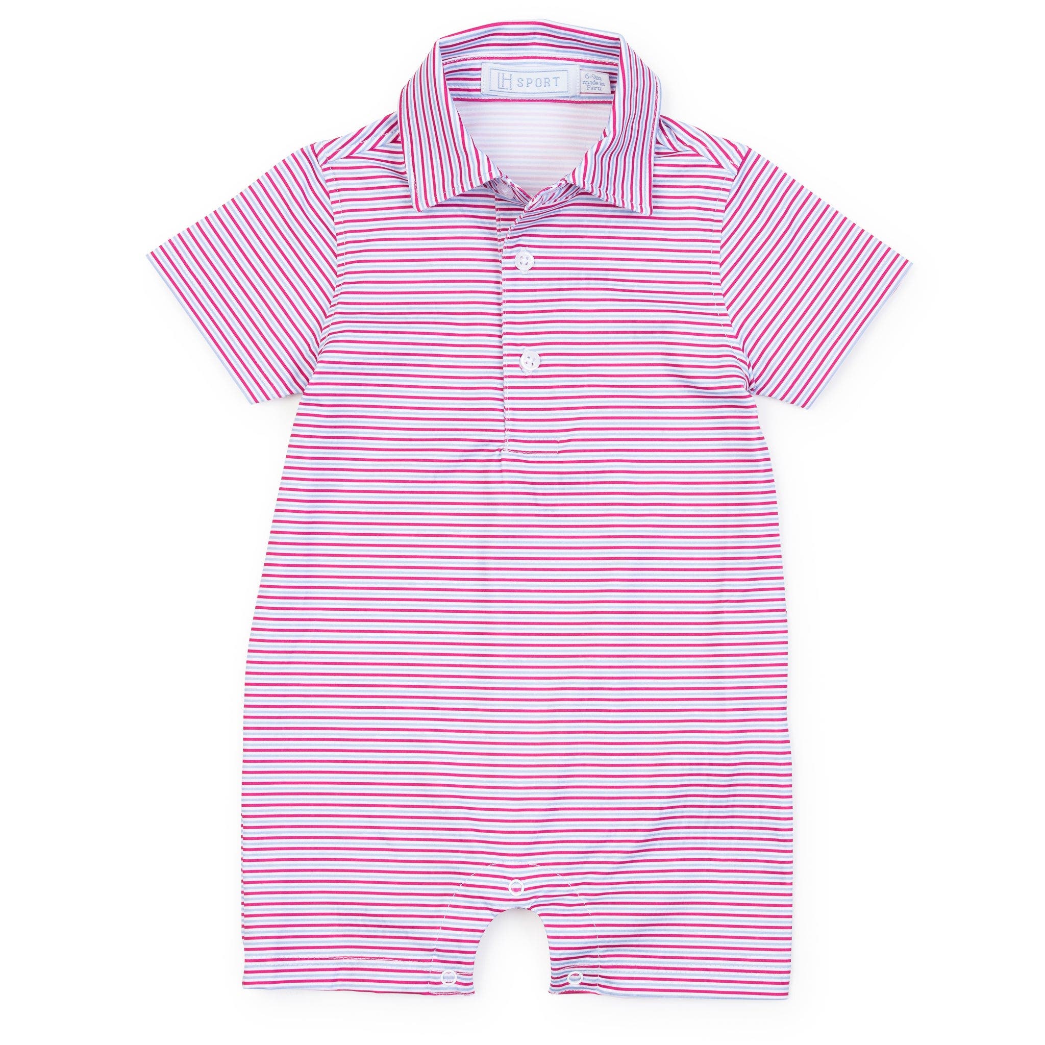 Club Stripe Berry Blue